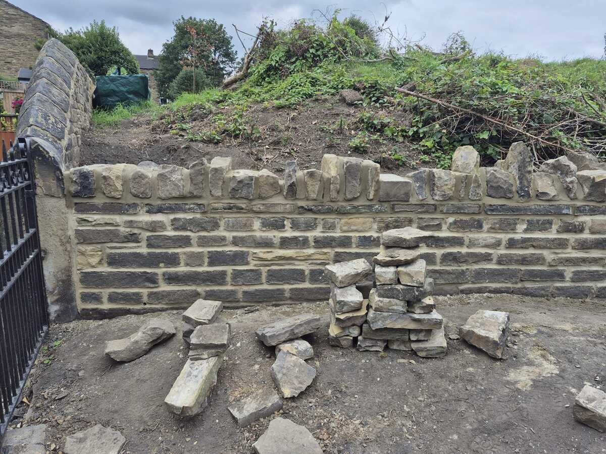 TASK5 - The embankment wall is FINISHED!